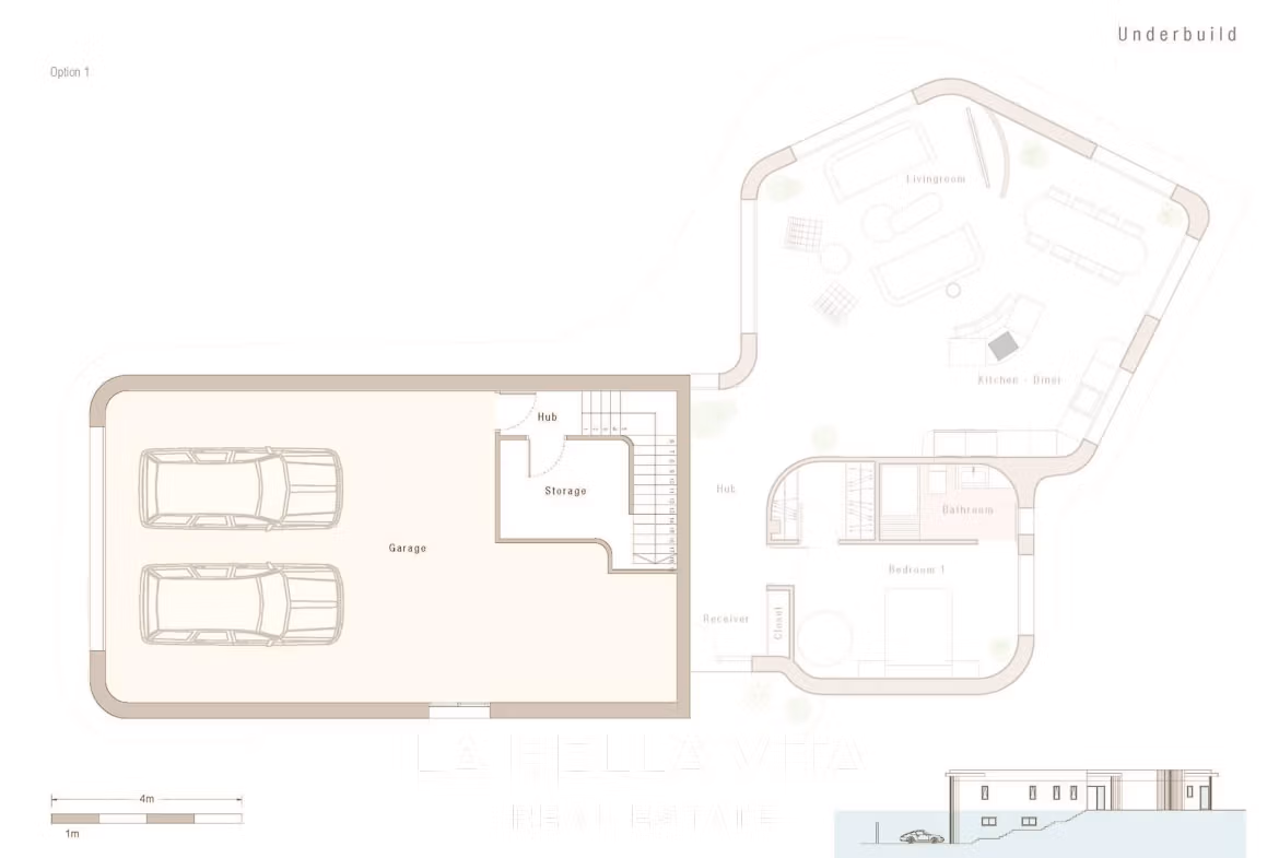 Contemporary New Build Villa with Garage for sale in La Marina Urbanisation, Costa Blanca-5 Contemporary New Build Villa with Garage for sale in La Marina Urbanisation, Costa Blanca