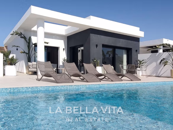 Key Ready Detached Villa with Views, Private Pool and Garage for sale in Ciudad Quesada