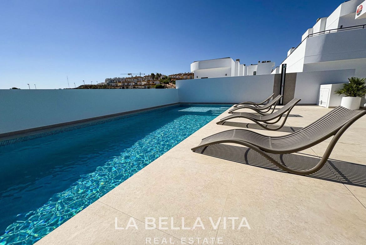 Key Ready Detached Villa with Views, Private Pool and Garage for sale in Ciudad Quesada