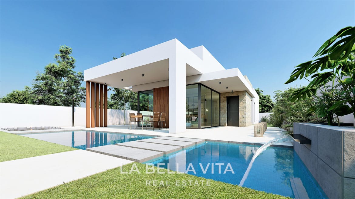 Spectacular New Build Villa with Private Pool for sale in La Marina Urbanisation, San Fulgencio, Alicante, Spain