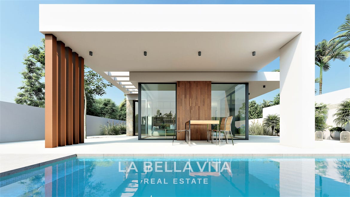 Spectacular New Build Villa with Private Pool for sale in La Marina Urbanisation, San Fulgencio, Alicante, Spain