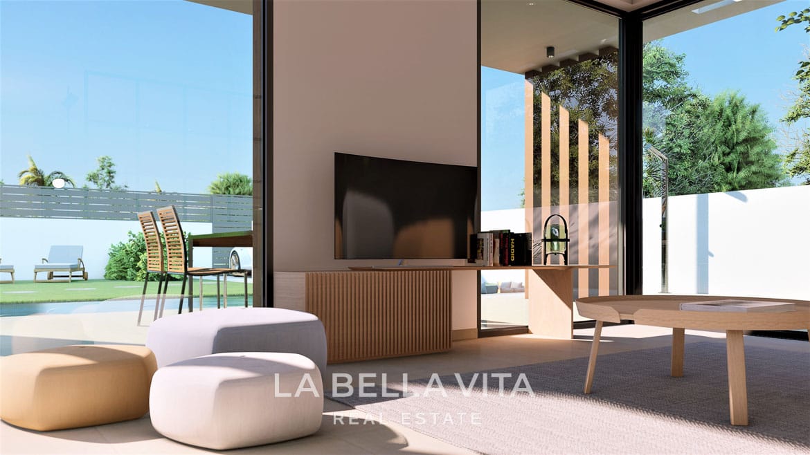 Spectacular New Build Villa with Private Pool for sale in La Marina Urbanisation, San Fulgencio, Alicante, Spain