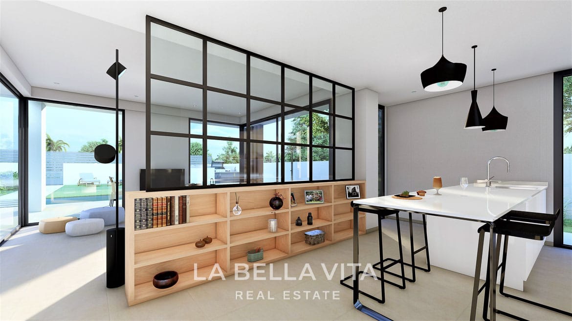 Spectacular New Build Villa with Private Pool for sale in La Marina Urbanisation, San Fulgencio, Alicante, Spain