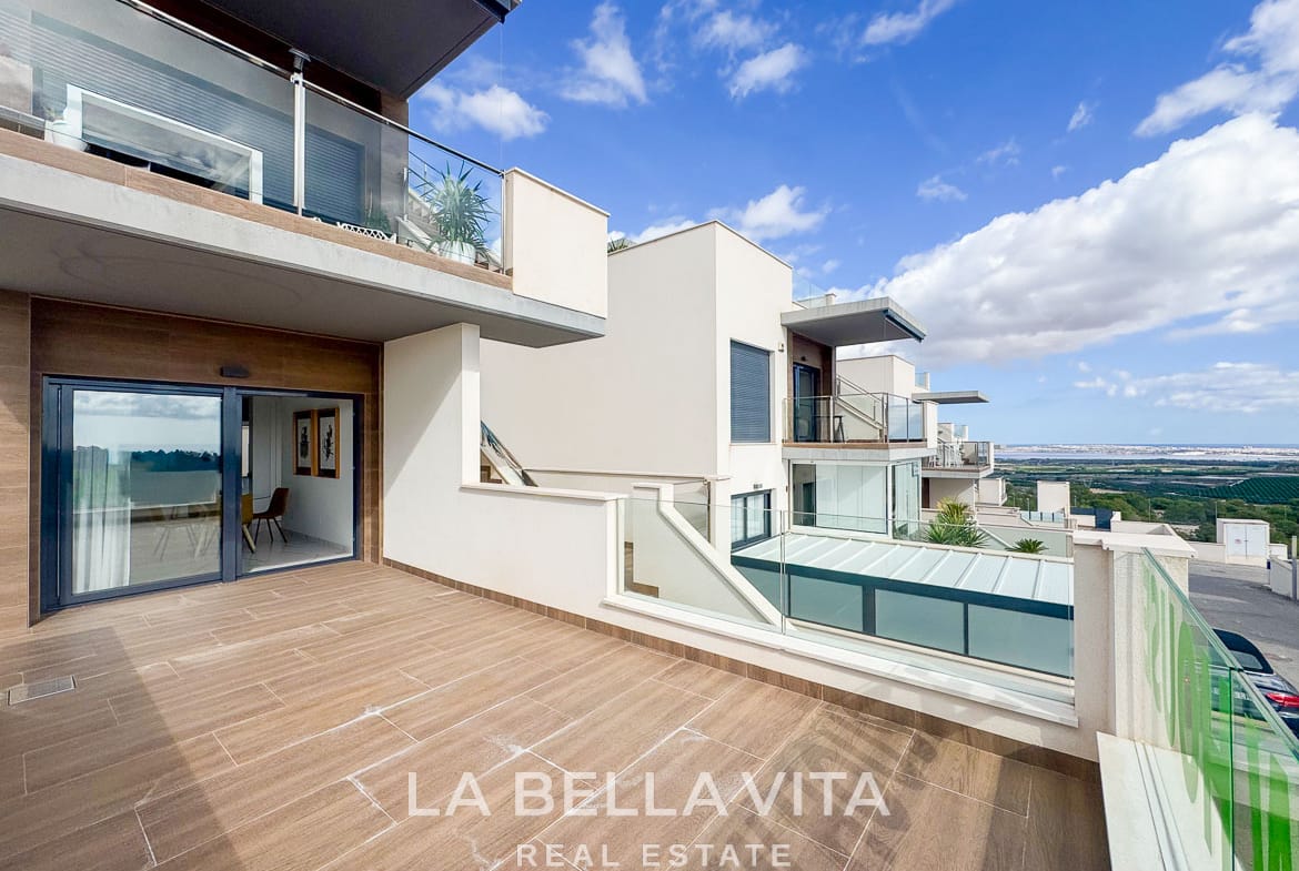 Modern Apartment with Panoramic Sea View for sale in Bellavista, San Miguel de Salinas, Alicante