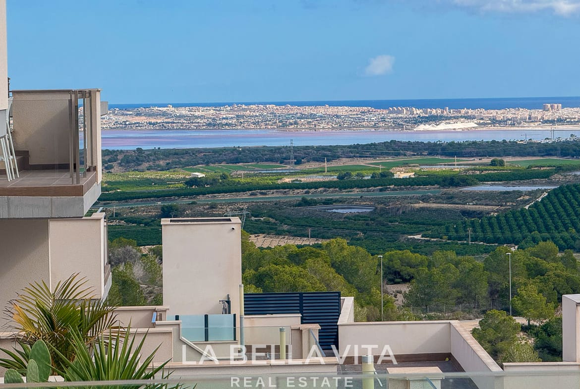 Modern Apartment with Panoramic Sea View for sale in Bellavista, San Miguel de Salinas, Alicante