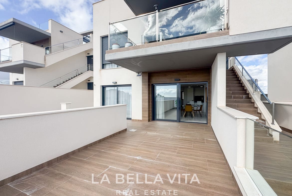 Modern Apartment with Panoramic Sea View for sale in Bellavista, San Miguel de Salinas, Alicante