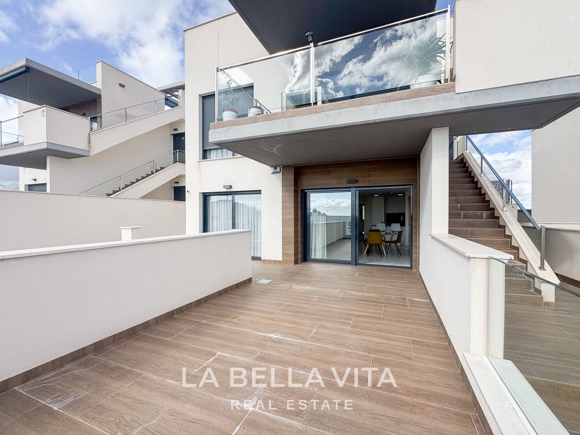 Modern Apartment with Panoramic Sea View for sale in Bellavista, San Miguel de Salinas, Alicante