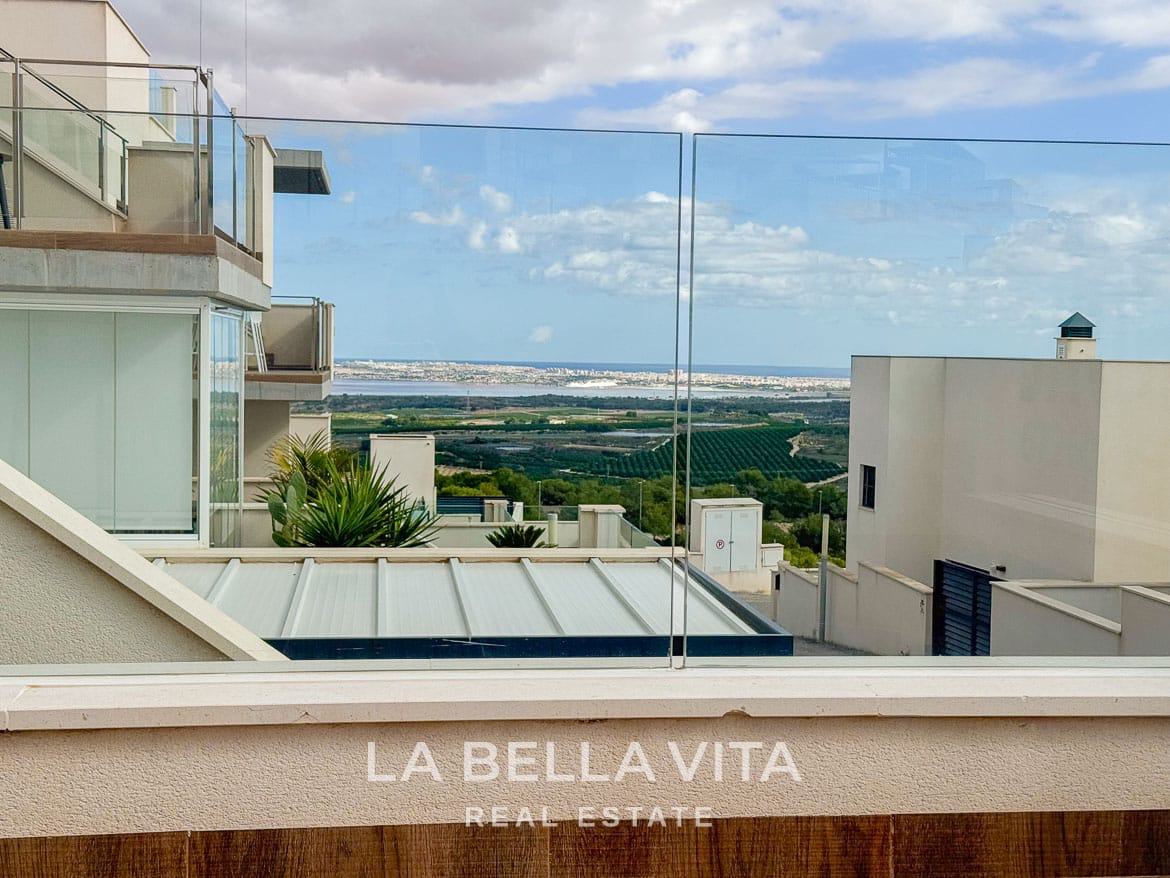 Modern Apartment with Panoramic Sea View for sale in Bellavista, San Miguel de Salinas, Alicante