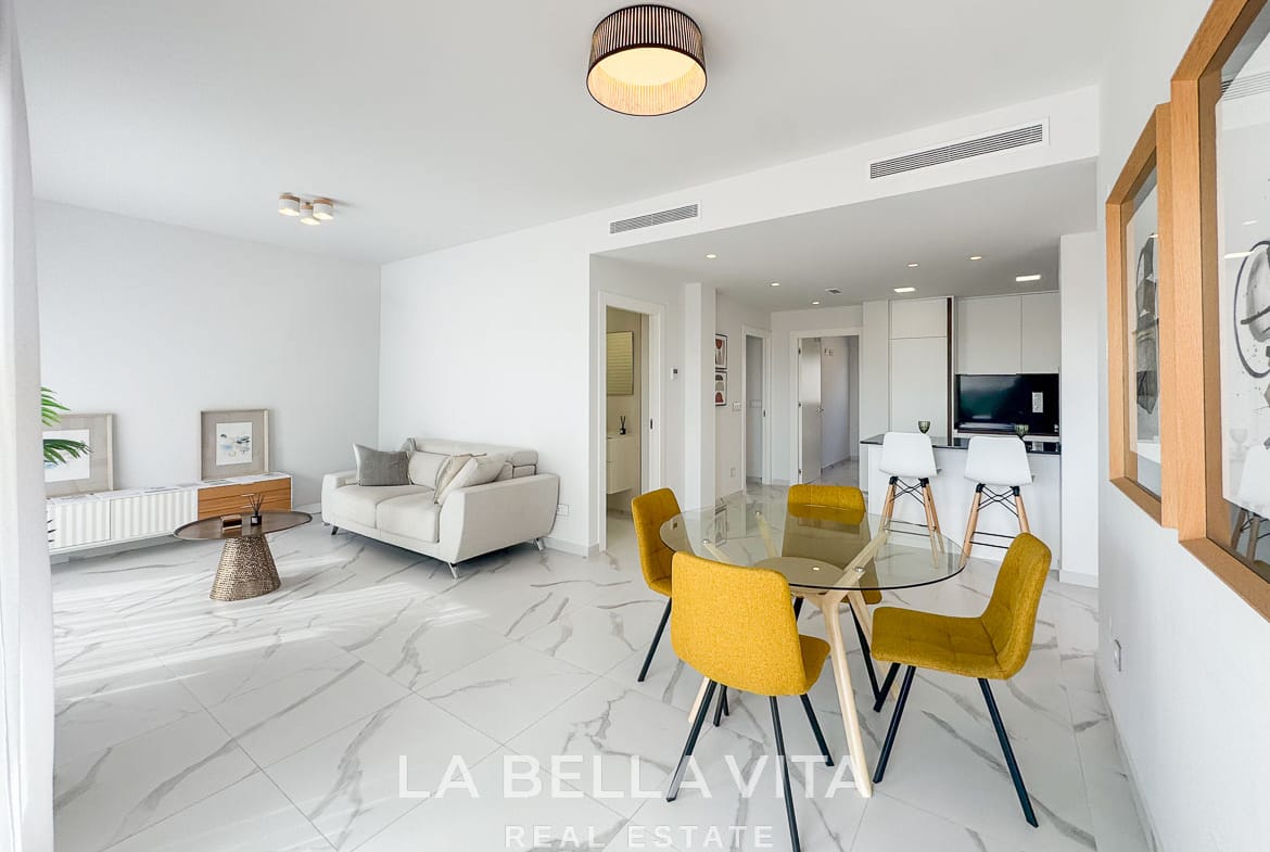 Modern Apartment with Panoramic Sea View for sale in Bellavista, San Miguel de Salinas, Alicante