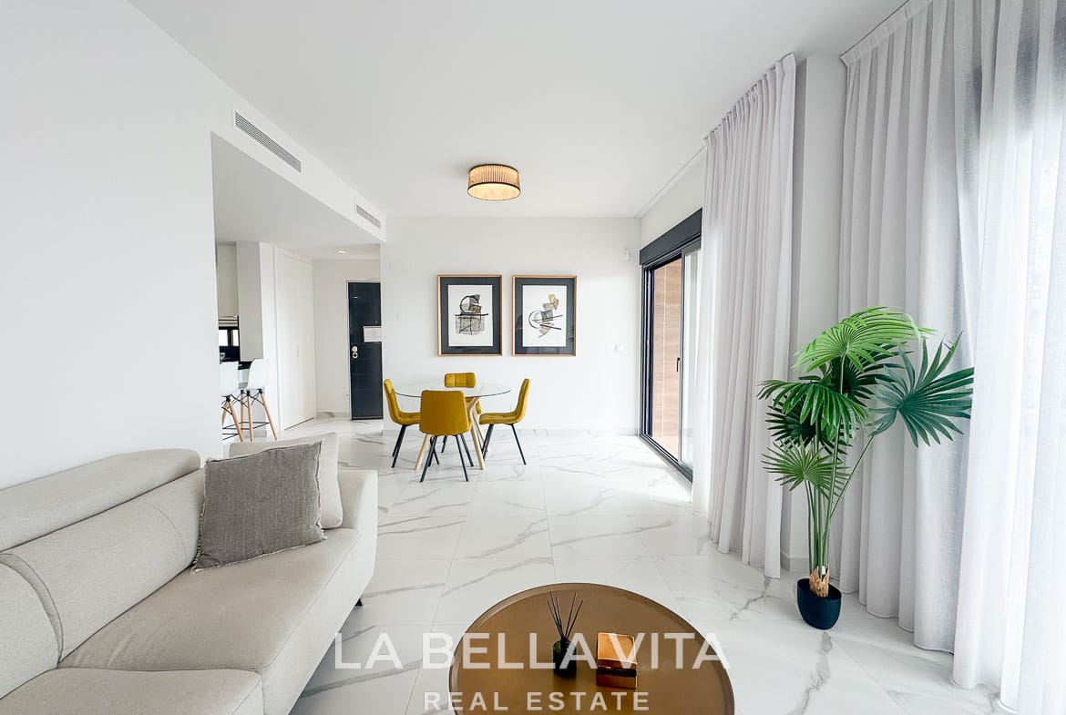Modern Apartment with Panoramic Sea View for sale in Bellavista, San Miguel de Salinas, Alicante