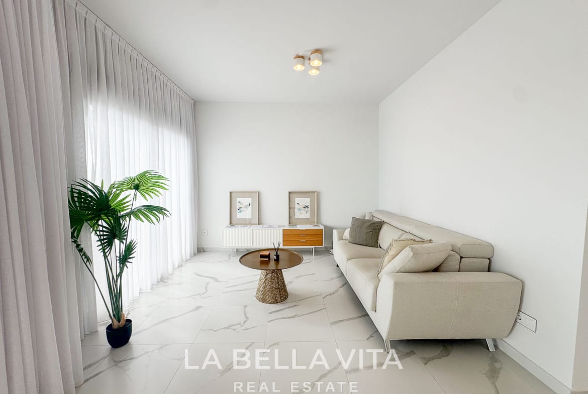 Modern Apartment with Panoramic Sea View for sale in Bellavista, San Miguel de Salinas, Alicante