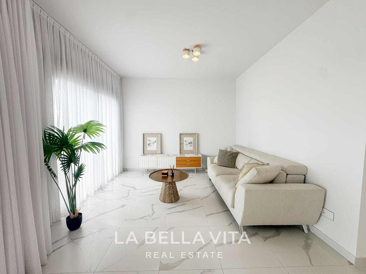 Modern Apartment with Panoramic Sea View for sale in Bellavista, San Miguel de Salinas, Alicante