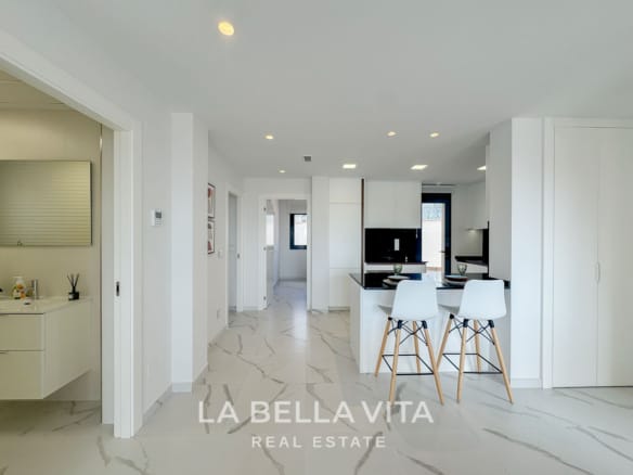 Modern Apartment with Panoramic Sea View for sale in Bellavista, San Miguel de Salinas, Alicante