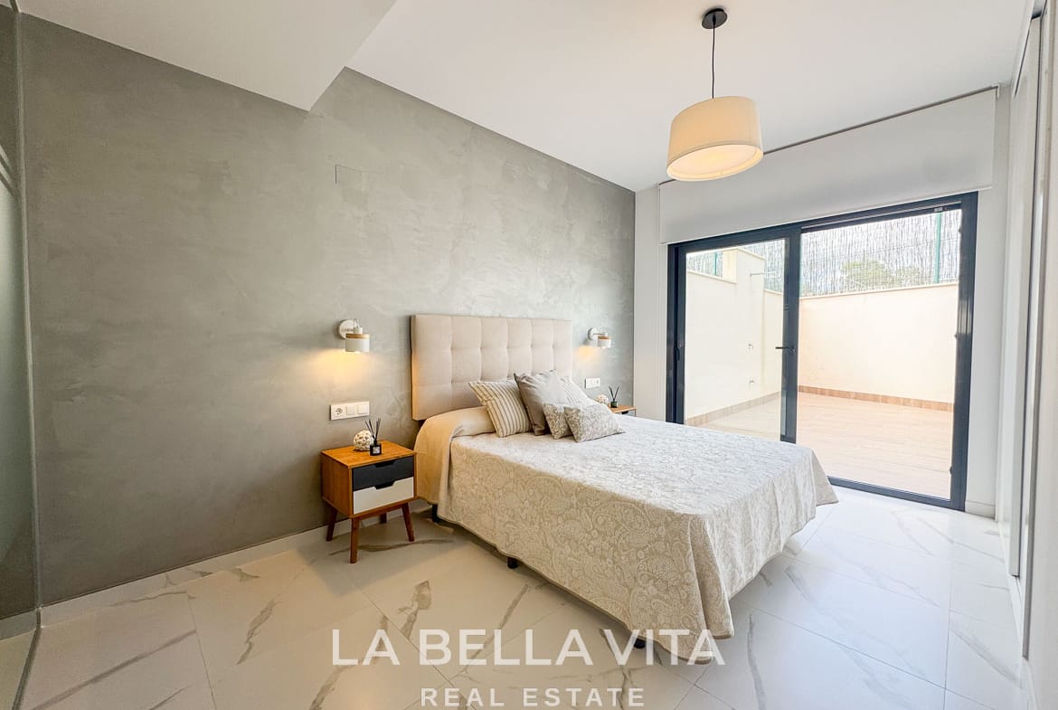 Modern Apartment with Panoramic Sea View for sale in Bellavista, San Miguel de Salinas, Alicante