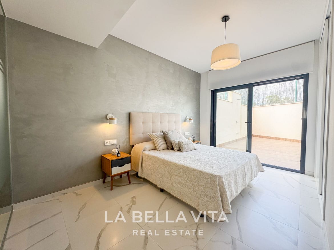 Modern Apartment with Panoramic Sea View for sale in Bellavista, San Miguel de Salinas, Alicante