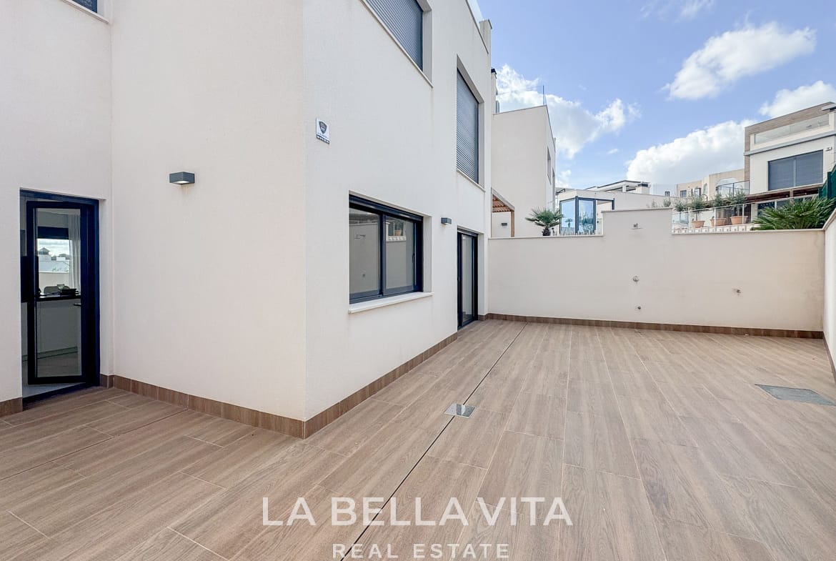 Modern Apartment with Panoramic Sea View for sale in Bellavista, San Miguel de Salinas, Alicante
