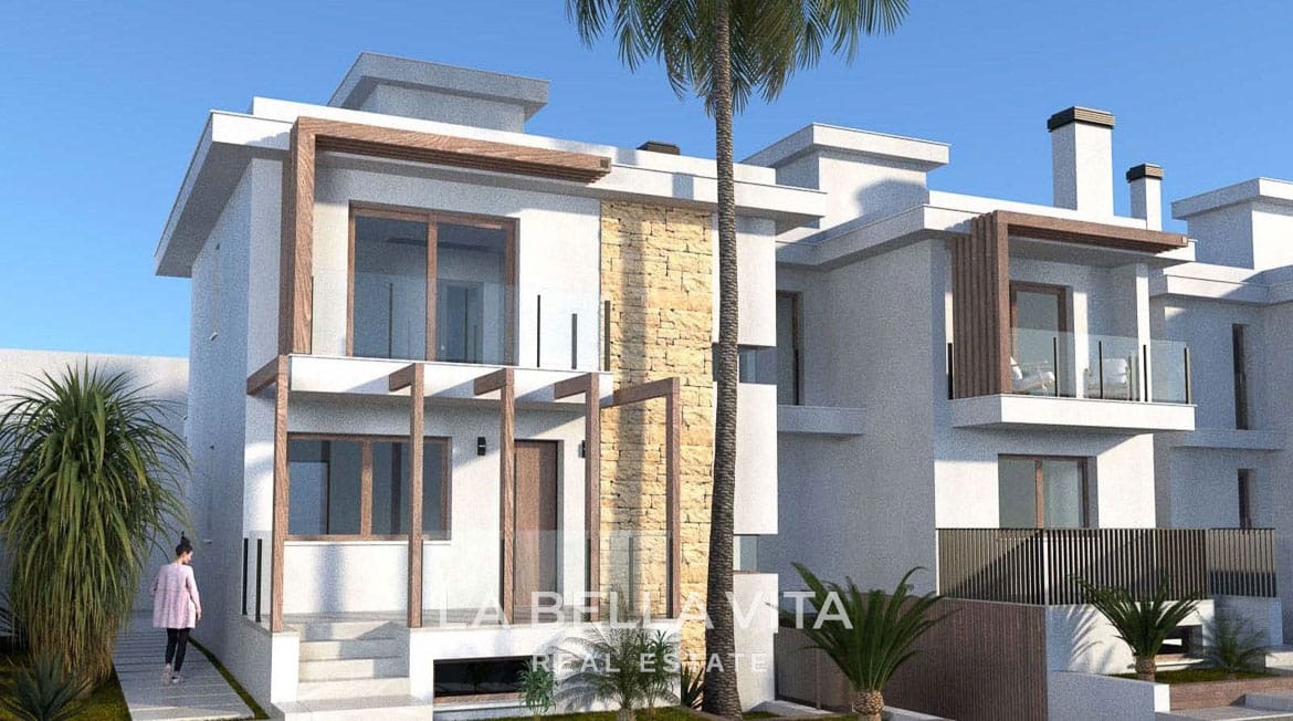 Modern New Build Villa with Private Pool and Garage for sale in Los Alcázares, Murcia