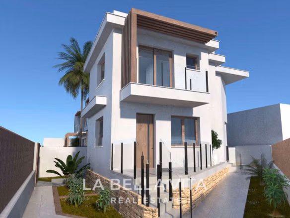Modern New Build Villa with Private Pool and Garage for sale in Los Alcázares, Murcia