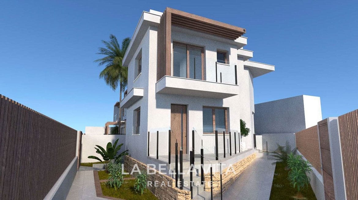 Modern New Build Villa with Private Pool and Garage for sale in Los Alcázares, Murcia