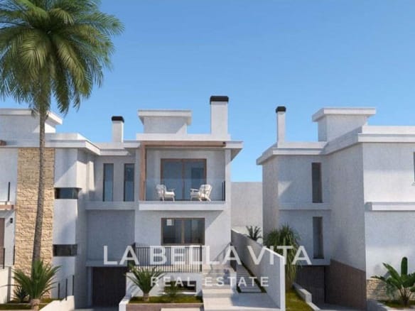 Modern New Build Villa with Private Pool and Garage for sale in Los Alcázares, Murcia