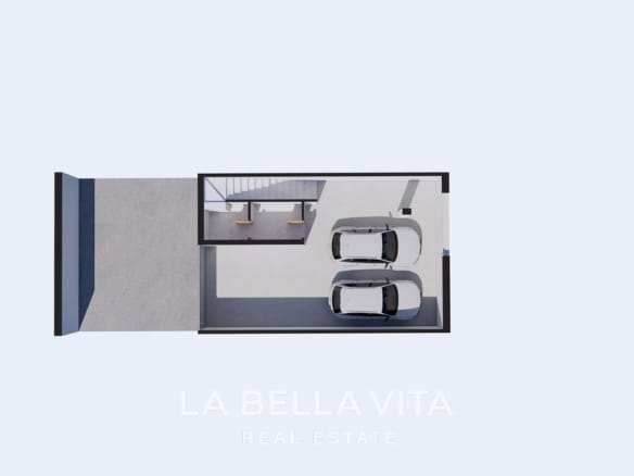 Affordable New Build Frontline Golf Properties with Garages for sale on La Serena Golf in Los Alcázares, Murcia