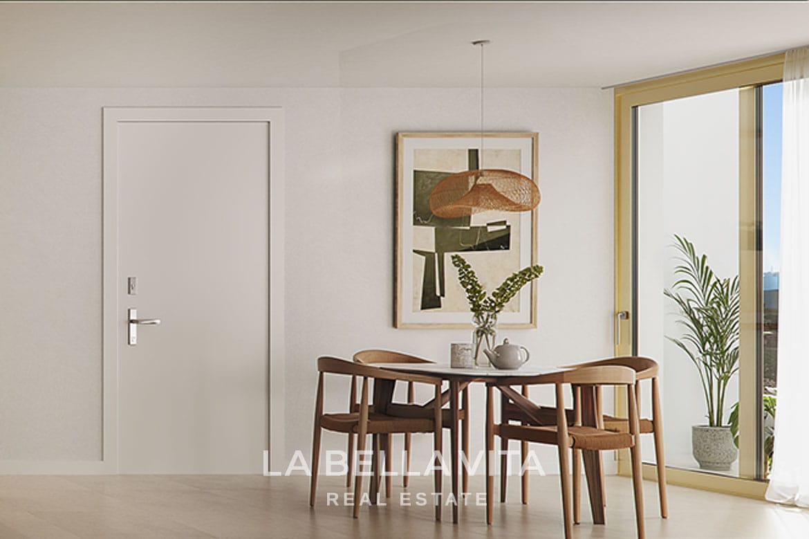 Coastal New Build Modern Golf Apartments with views for sale in La Serena, Los Alcazares, Spain