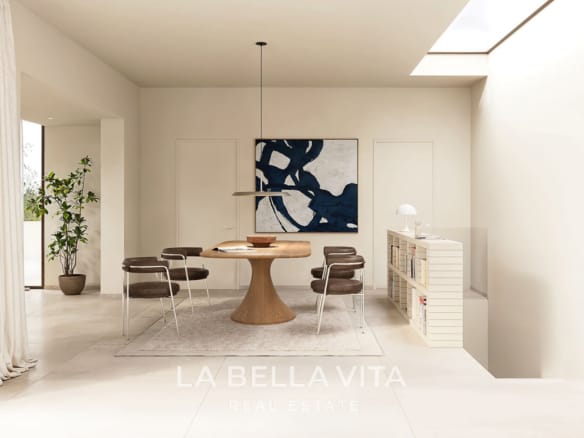 New Build Luxury Mediterranean Ibiza-Style Villas for sale in La FInca Golf Resort, Algorfa, Alicante