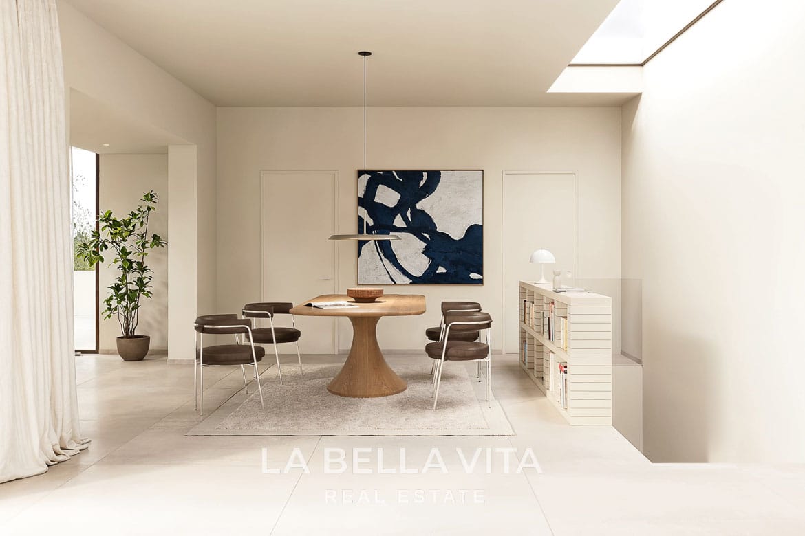 New Build Luxury Mediterranean Ibiza-Style Villas for sale in La FInca Golf Resort, Algorfa, Alicante