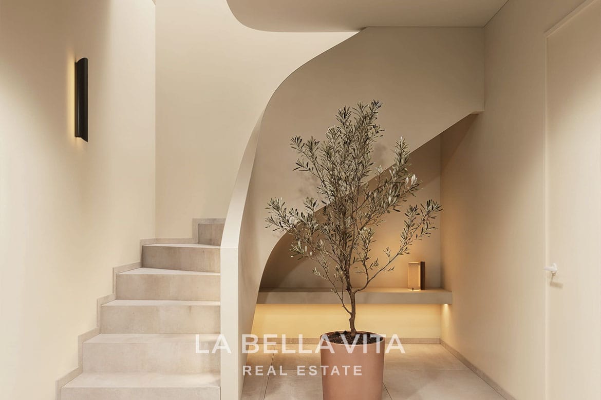 New Build Luxury Mediterranean Ibiza-Style Villas for sale in La FInca Golf Resort, Algorfa, Alicante