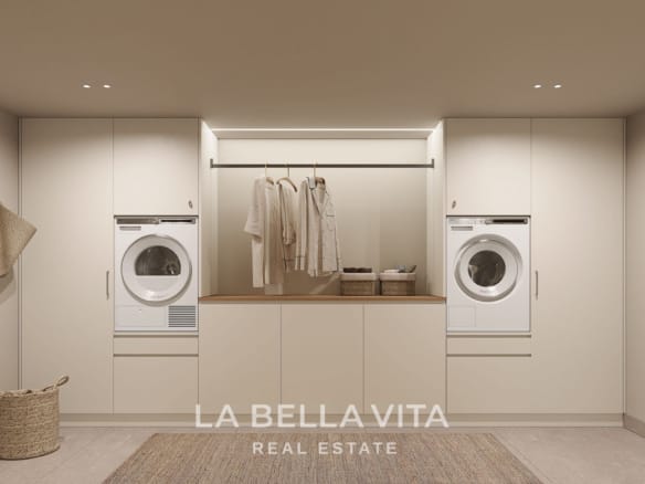 New Build Luxury Mediterranean Ibiza-Style Villas for sale in La FInca Golf Resort, Algorfa, Alicante