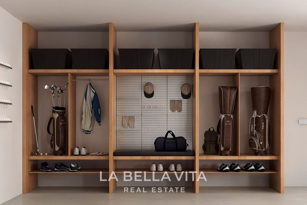 New Build Luxury Mediterranean Ibiza-Style Villas for sale in La FInca Golf Resort, Algorfa, Alicante