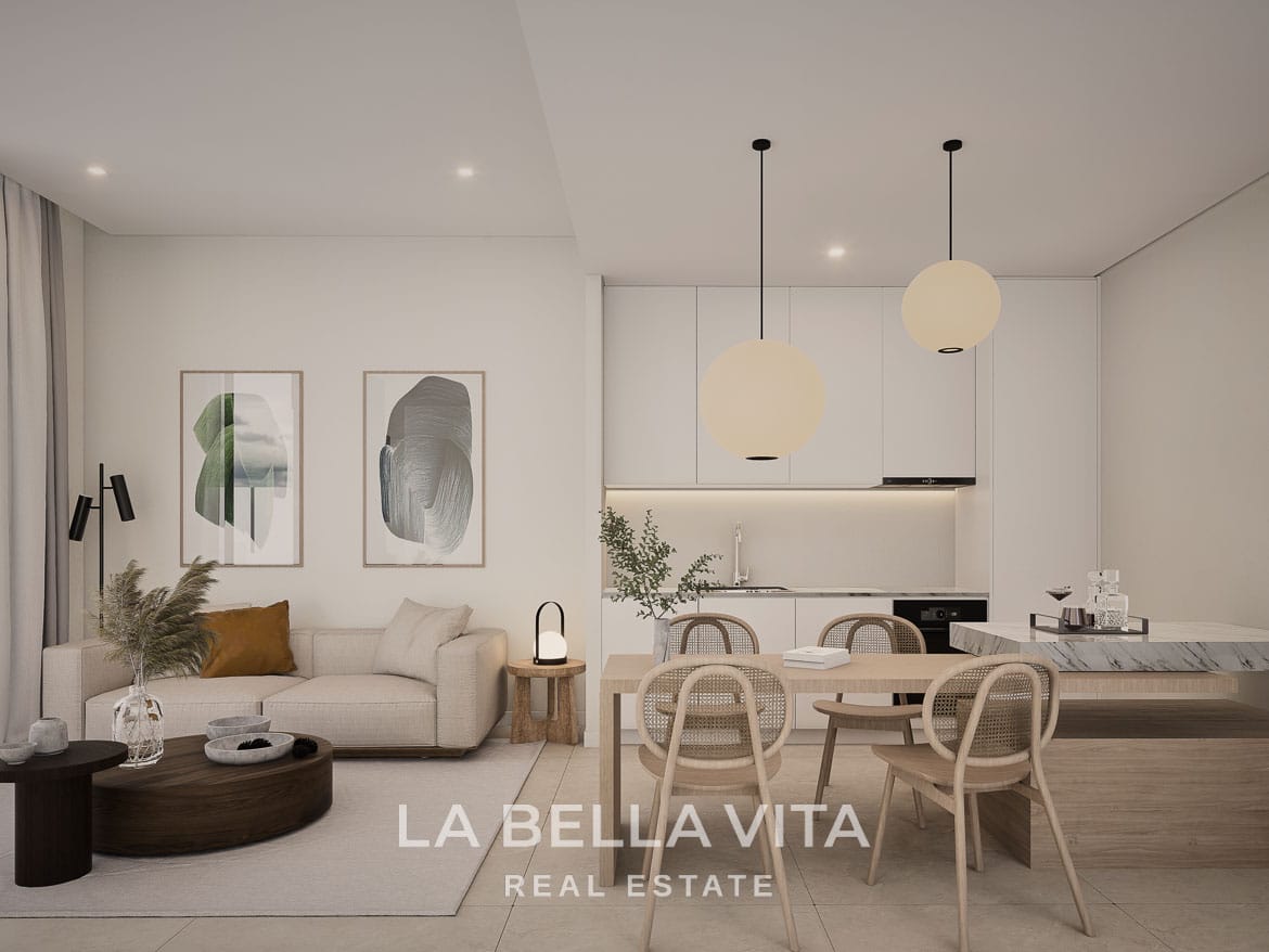 New Build Semi-Detached Villas with Private Pools and Garages for sale on La Serena Golf in Los Alcázares, Murcia