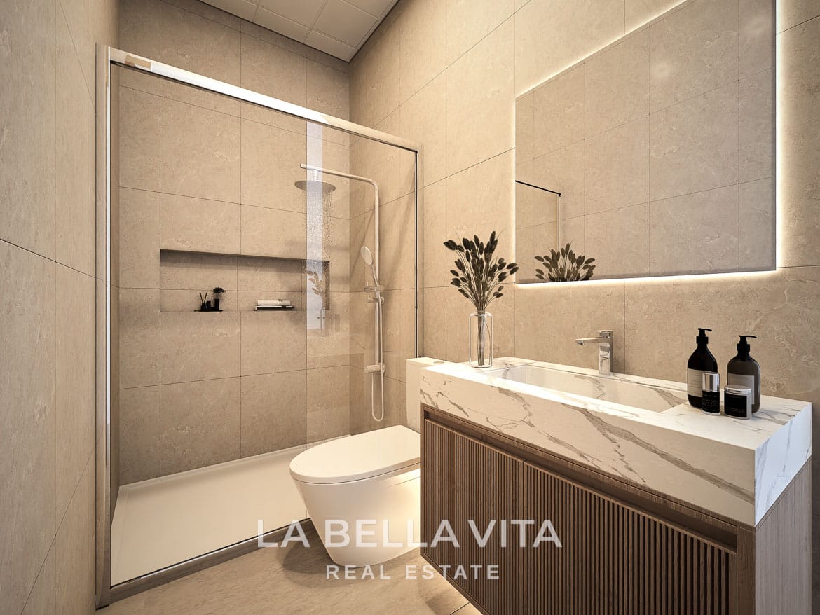 New Build Semi-Detached Villas with Private Pools and Garages for sale on La Serena Golf in Los Alcázares, Murcia