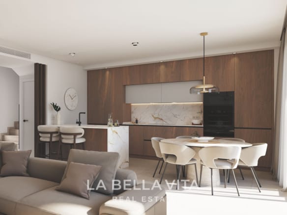 Exceptional New Build Villas with Private Pools near the Beach for sale in Santiago de la Ribera, Murcia