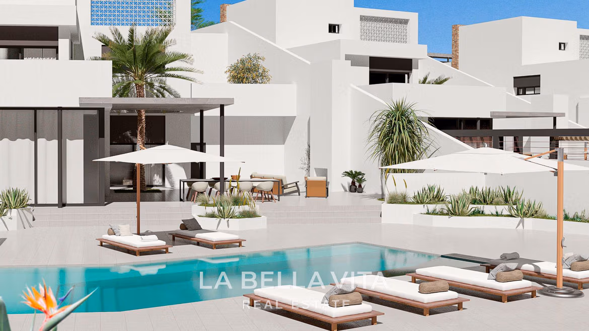 Stunning New Build Mediterranean Villa with Pool just 3 km from the Beach in La Marina Urbanisation, Alicante-04 Stunning New Build Mediterranean Villa with Pool just 3 km from the Beach in La Marina Urbanisation, Alicante