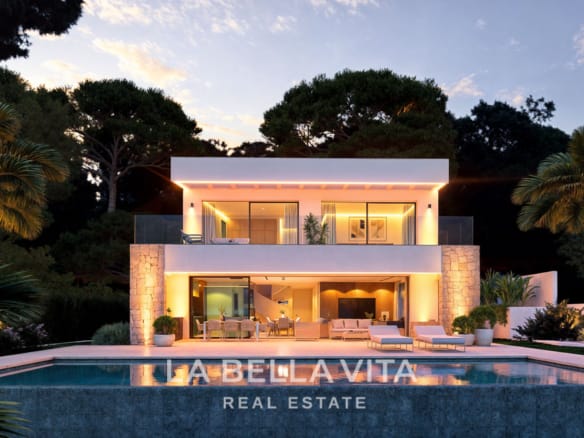 Luxury New Build Villa with Sea Views for Sale in Moraira, Costa Blanca North