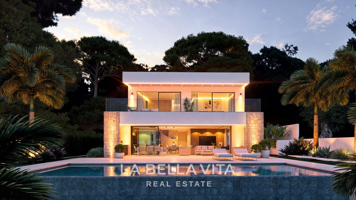 Luxury New Build Villa with Sea Views for Sale in Moraira, Costa Blanca North