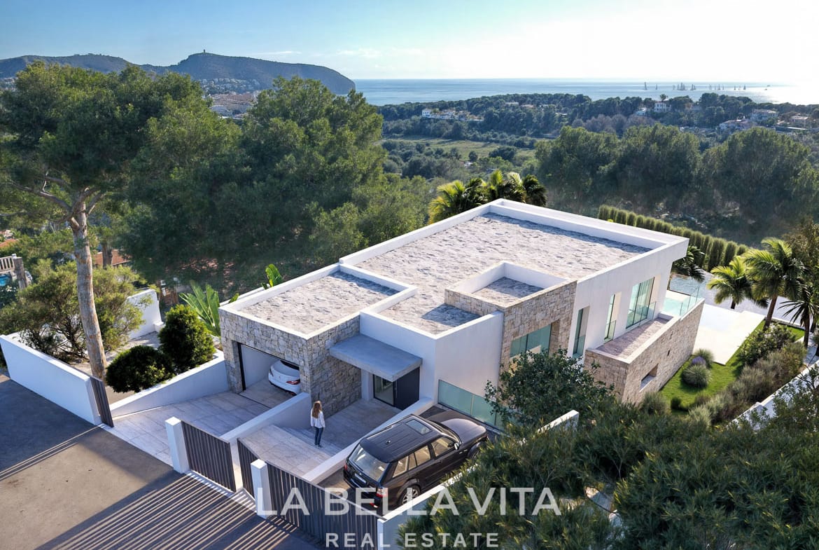 Luxury New Build Villa with Sea Views for Sale in Moraira, Costa Blanca North