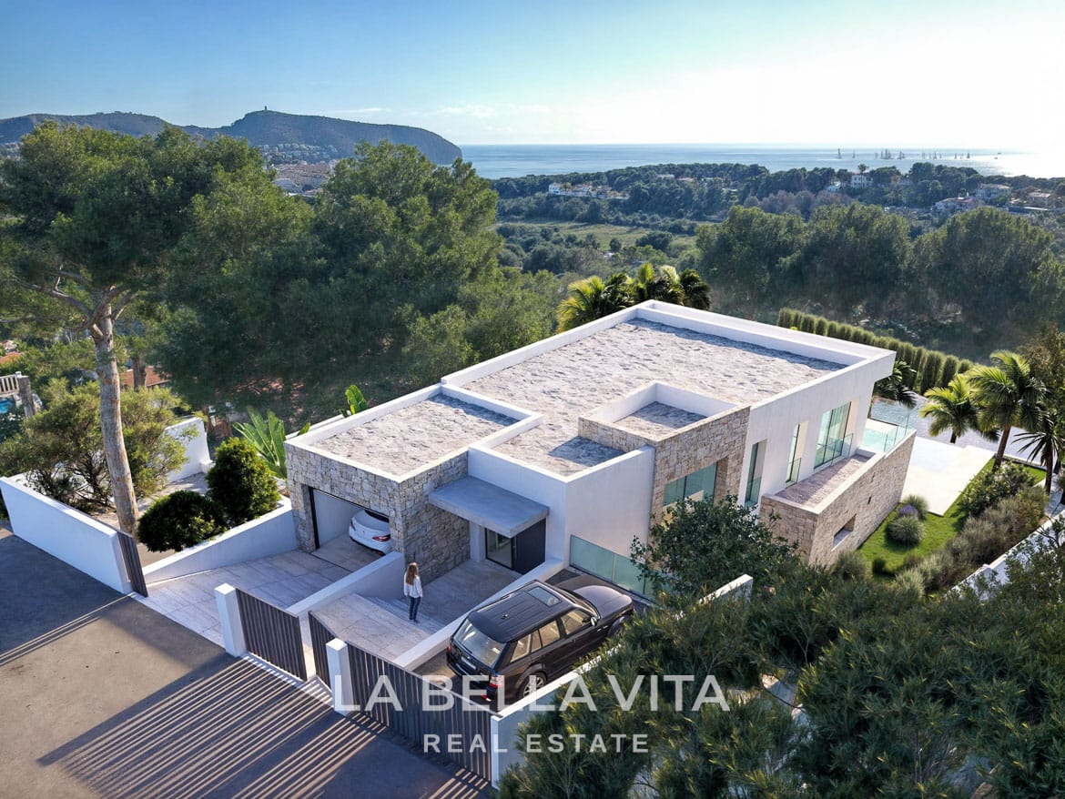 Luxury New Build Villa with Sea Views for Sale in Moraira, Costa Blanca North Luxury New Build Villa with Sea Views for Sale in Moraira, Costa Blanca North