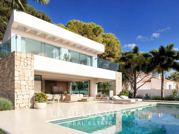 Luxury New Build Villa with Sea Views for Sale in Moraira, Costa Blanca North