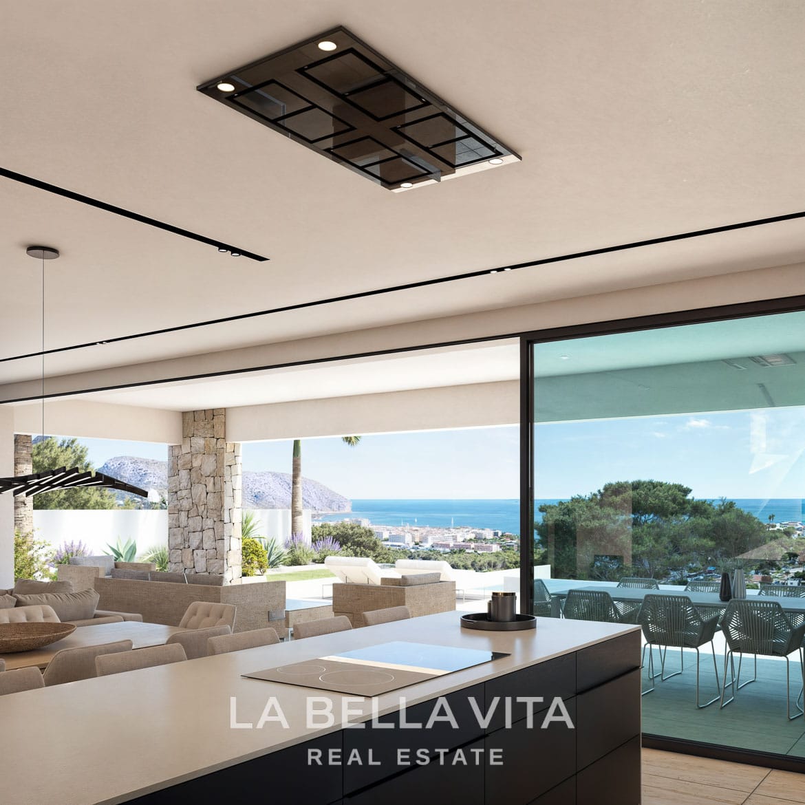 Luxury New Build Villa with Sea Views for Sale in Moraira, Costa Blanca North