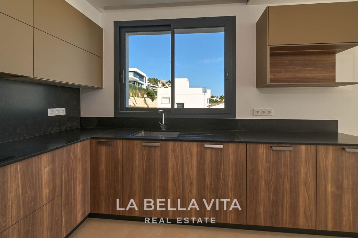 Elevated New Build Key Ready Villa with Panoramic Sea Views for Sale in Calpe