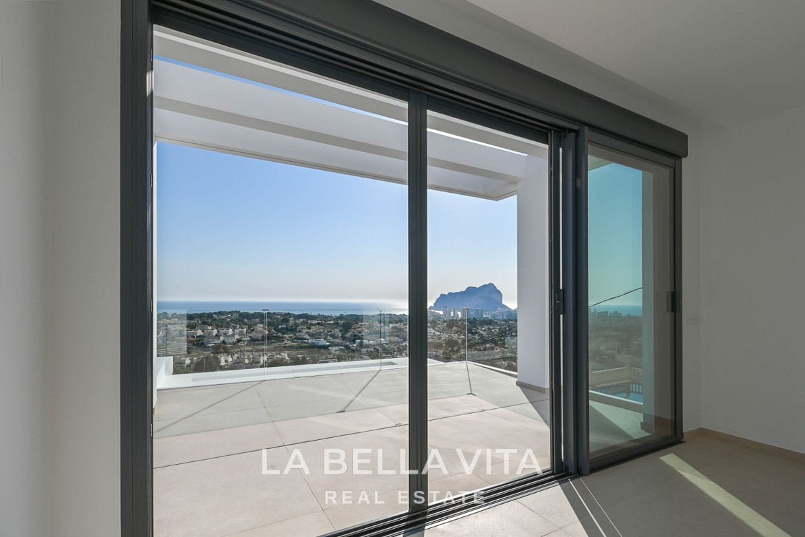 Elevated New Build Key Ready Villa with Panoramic Sea Views for Sale in Calpe