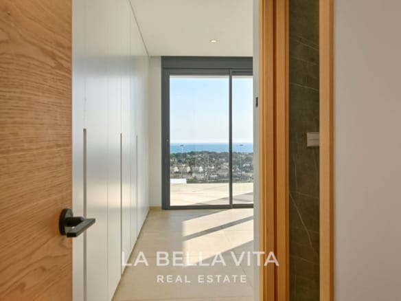Elevated New Build Key Ready Villa with Panoramic Sea Views for Sale in Calpe