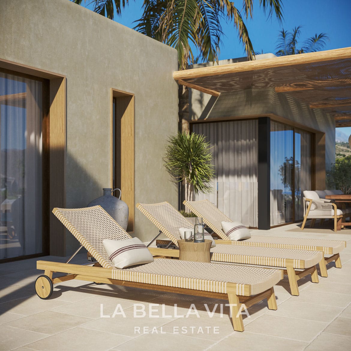 New build Mediterranean Villa for sale in Javea with Infinity Pool, Organic Design and Montgo Views