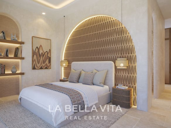 New build Mediterranean Villa for sale in Javea with Infinity Pool, Organic Design and Montgo Views