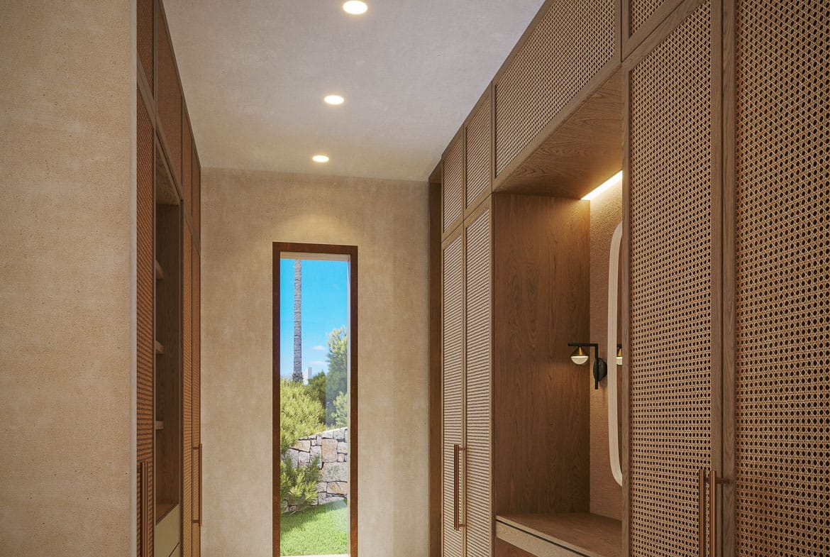 New build Mediterranean Villa for sale in Javea with Infinity Pool, Organic Design and Montgo Views