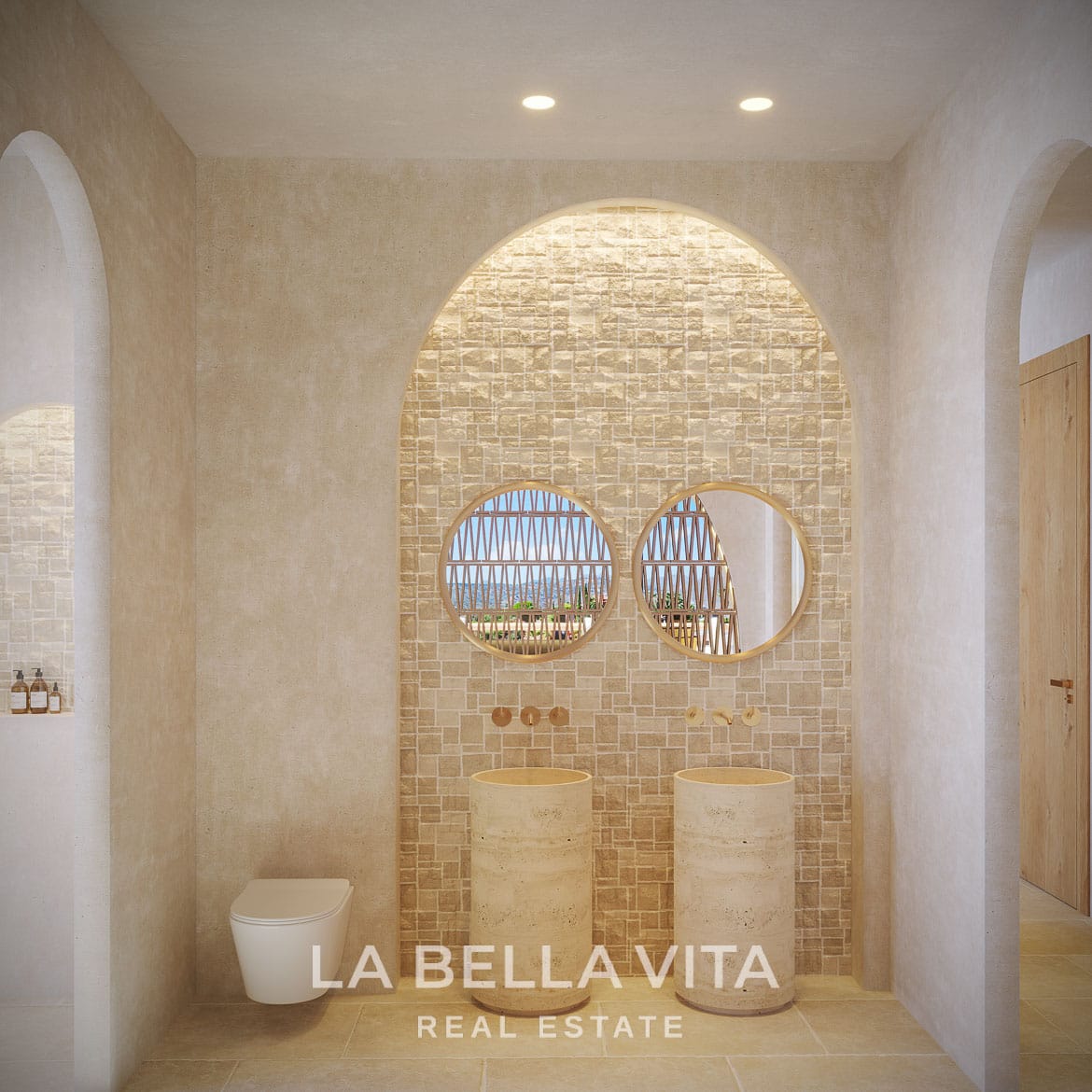 New build Mediterranean Villa for sale in Javea with Infinity Pool, Organic Design and Montgo Views