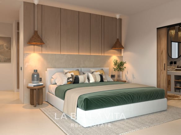 New Build Single-Storey Ibiza Style Villa for sale in Javea, Alicante