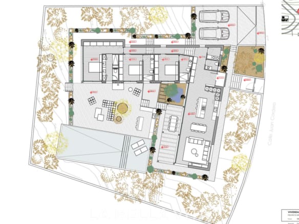 New build Single Storey Ibiza style property with private pool for sale in Javea